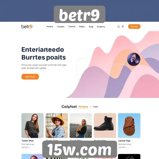 Interface do site betr9 melhora experiência do usuário